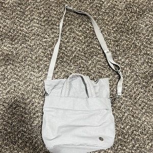 Lululemon grey tote